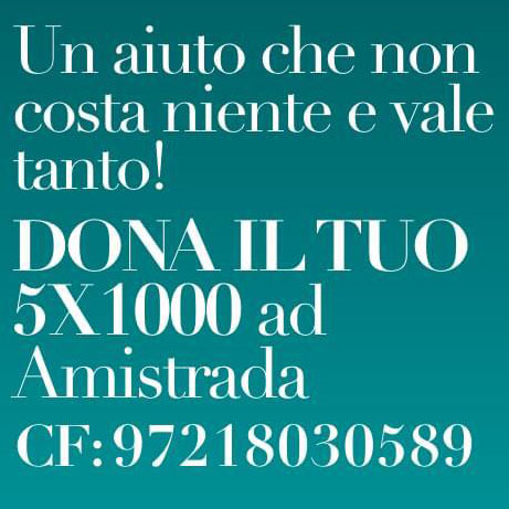 copertina 5x1000 amistrada