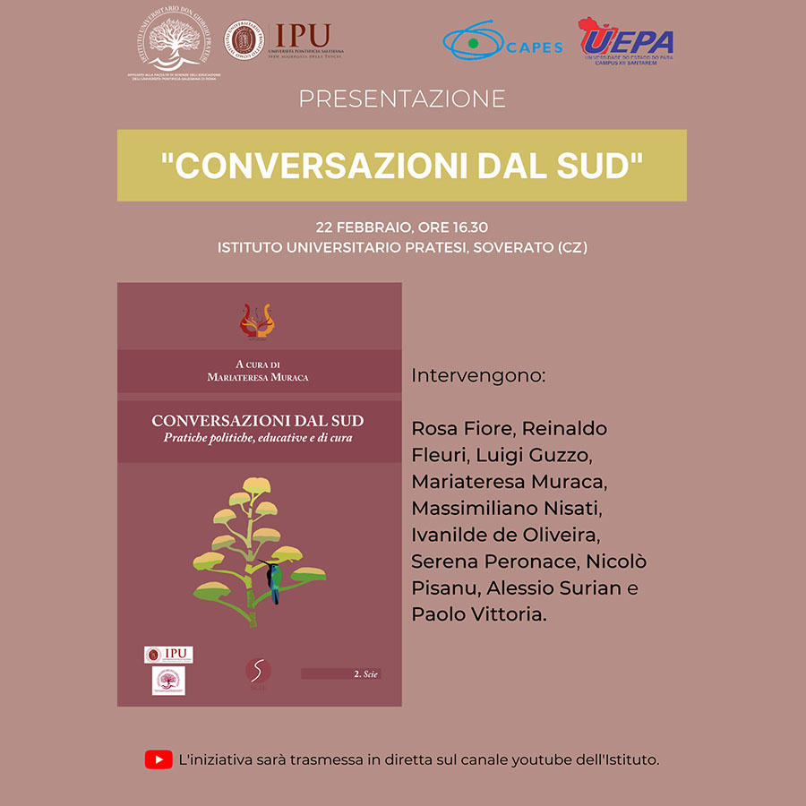 copertina presentazioni conversazioni dal sud