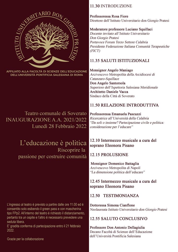 inaugurazione 2022