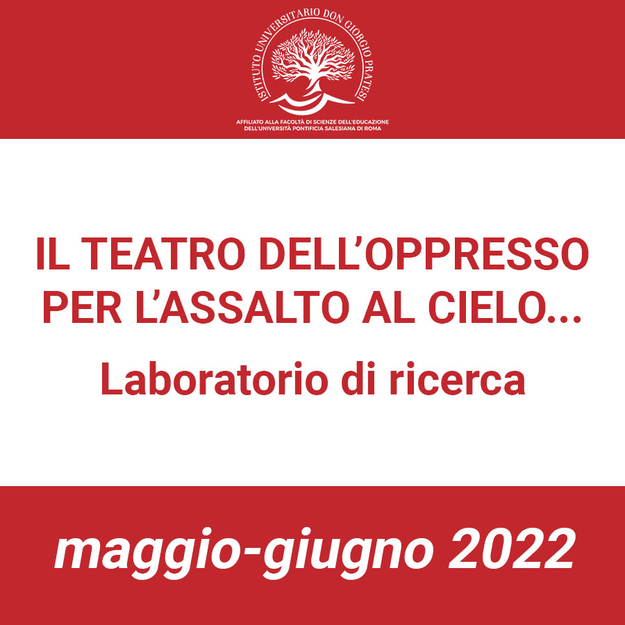 copertina teatro oppresso 2022